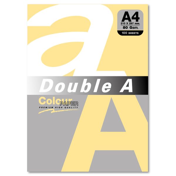 Бумага цветная А4 DOUBLE Cheese 80 г/м 100 лист